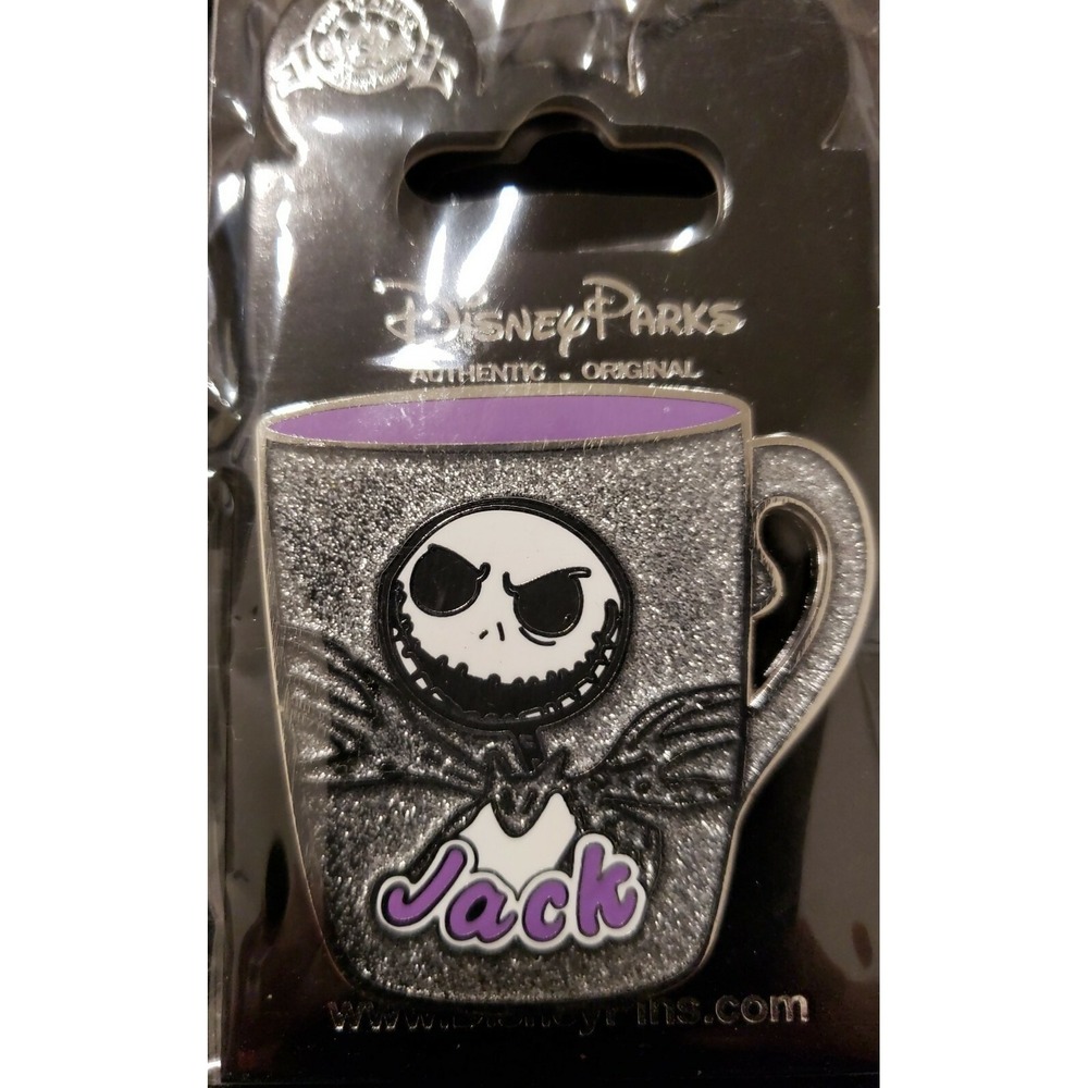 Disney Pin Jack Skellington Nightmare Before Christmas NBC DLP Mug PARIS 85947